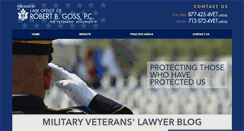Desktop Screenshot of militaryveteranlawyer.com